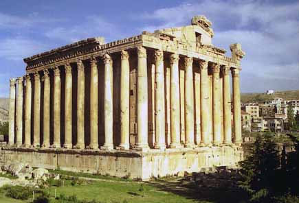 Baalbeck  Bacchus Temple